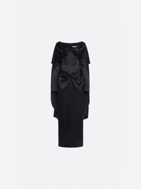 Alessandra Rich EVENING DRESS WITH CAPE