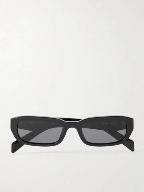 Symbole square-frame acetate sunglasses Black
