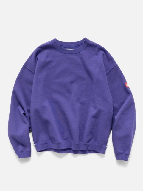 Cav Empt Solid Loose Crew Neck Purple