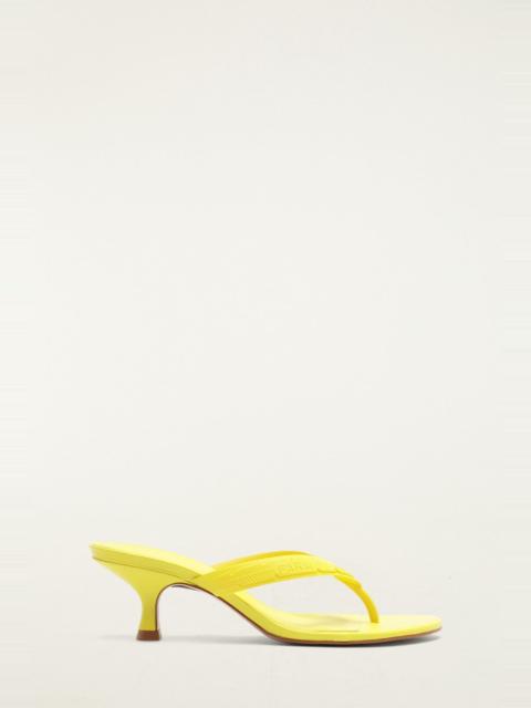 FARM RIO Yellow Rob Heeleded Sandal