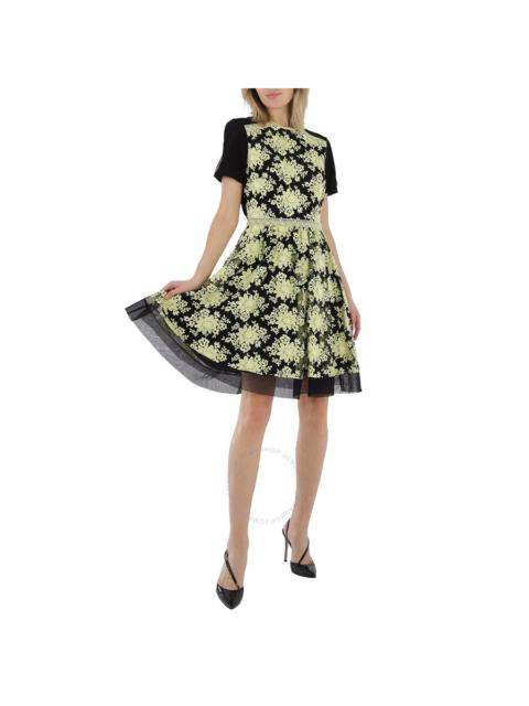 Burberry Burberry Floral-embroidered Lace Dress