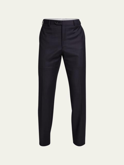 Brioni Men's Tigulli Solid Wool Trousers