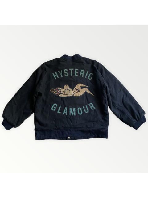 Hysteric Glamour Hysteric Glamour Shearling Wool Varsity Jacket