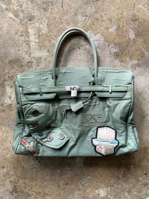 Other Designers Vintage - Rare Military MA1 Patch Hand Bag Feel ReadyMade