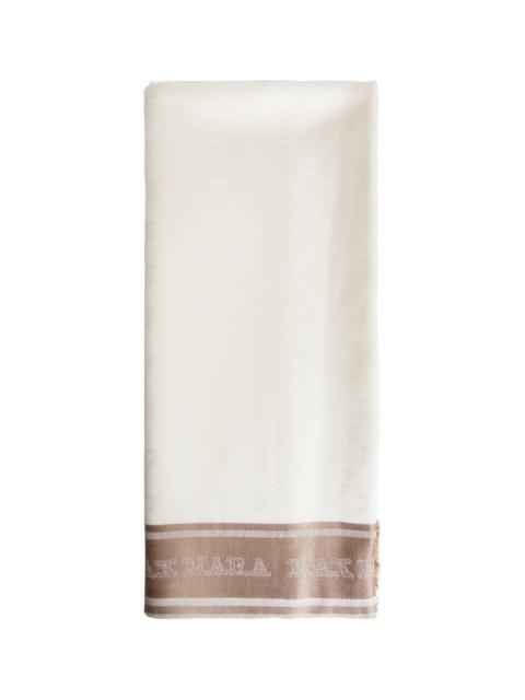 Max Mara Madre-Silk-Cashmere-And-Wool-Stole | antonioli