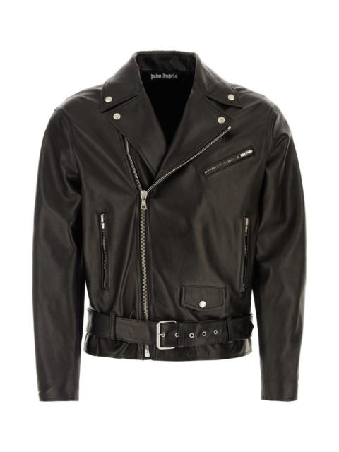 PALM ANGELS LEATHER JACKETS