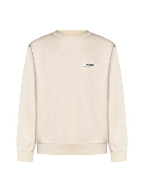JACQUEMUS Jacquemus Men Le Cotton Gros Grain Sweatshirt