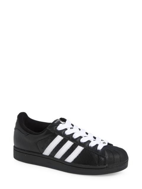 adidas adidas Gender Inclusive Superstar II Sneaker in Black/white/black at Nordstrom