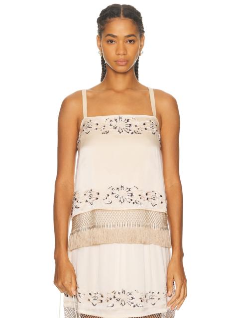 BODE Phantasm Fringe Tank Top