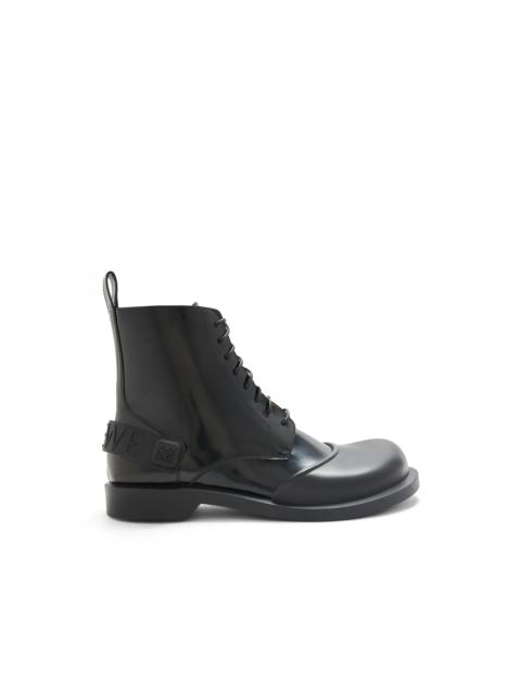 Loewe Leather Lace-Up Boots Men