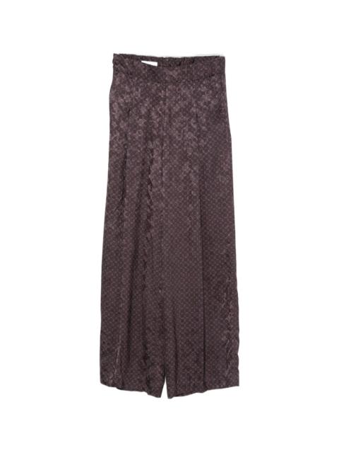 Dries Van Noten Pila cotton trousers