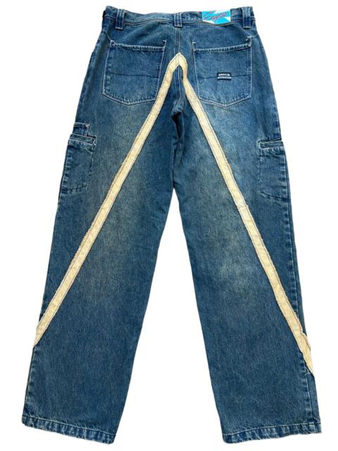 Other Designers Enyce Y2K Multipocket Wide Baggy Denim Jeans 34x34