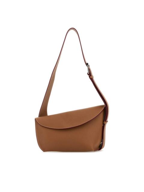 Alexander McQueen Alexander Mcqueen Caramel Large Sling T-Bar Crossbody Bag