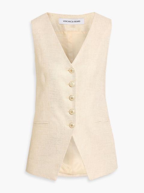 VERONICA BEARD Liff metallic tweed vest