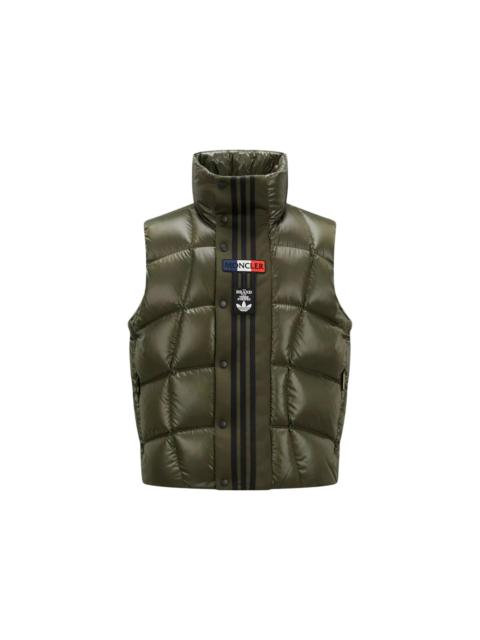 Moncler Moncler x adidas Originals Bozon Down Vest Dark Green