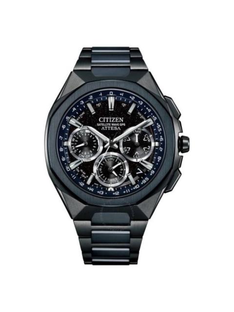 Citizen - Citizen Attesa Perpetual Alarm World Time Black Dial Men's Watch CC4106-74E