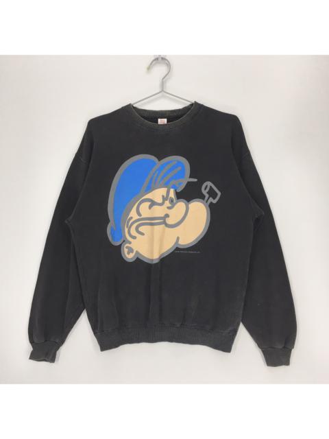 Other Designers Vintage - Vintage Popeye The Sailorman Animated Crewneck Sweatshirt