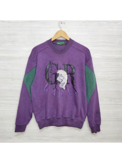 Other Designers Designer × Japanese Brand × Vintage - Garaa Crewneck Sweatshirt Embroidery