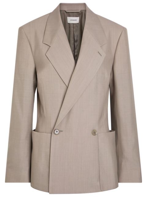 Lemaire Lemaire Double-breasted Woven Blazer