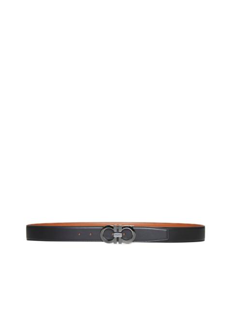 FERRAGAMO Gancini reversible leather belt