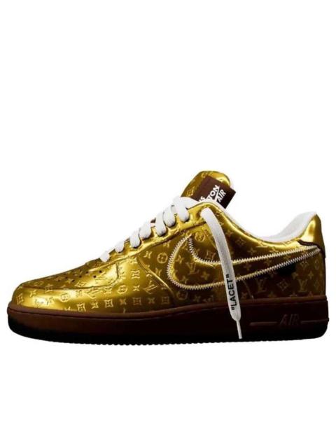 Nike Nike x Louis Vuitton Air Force 1 Low 'Metallic Gold' 1A9VG3