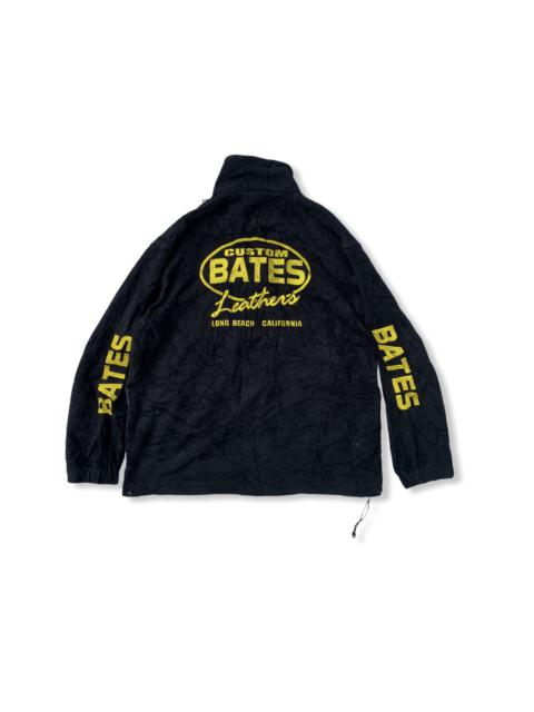 Other Designers Vintage - Vintage Bates Custom leather California Halfzip Fleece
