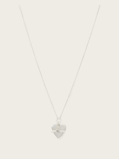 ALLSAINTS LIA HEART NECKLACE