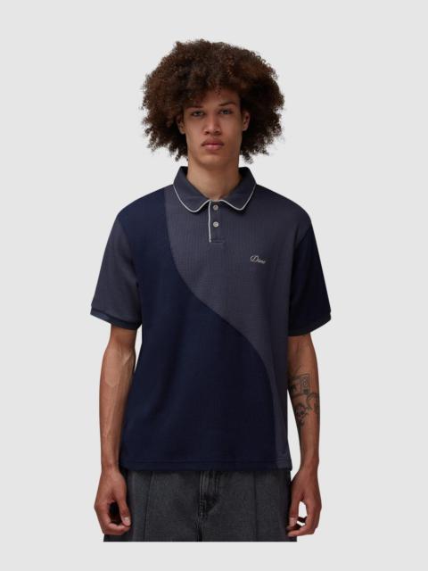 Dime Waffle polo t-shirt