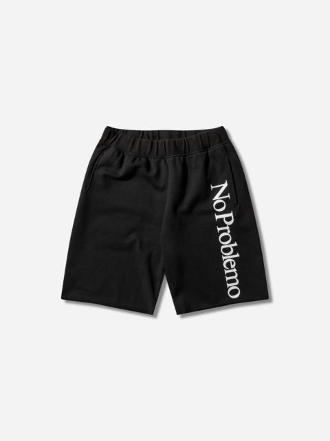 No Problemo Logo Sweatshorts Black