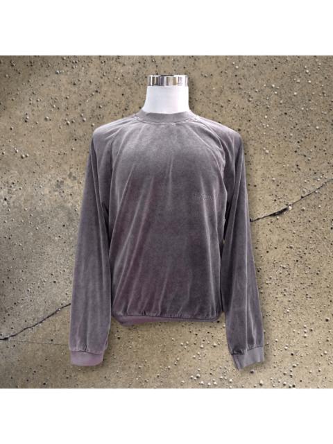 Other Designers Vintage ARMANI JEANS MISURA Velvet Sweatshirt