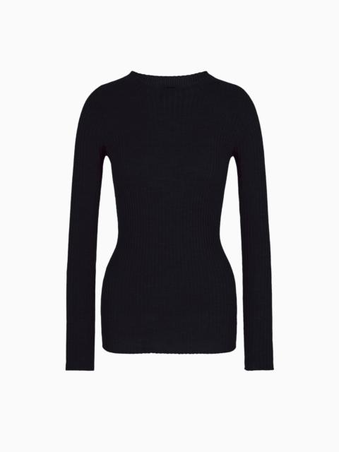 GIORGIO ARMANI Cashmere crew-neck jumper