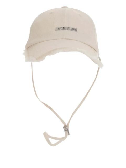 JACQUEMUS Jacquemus Women Artichaut Baseball Cap With Distressed Brim