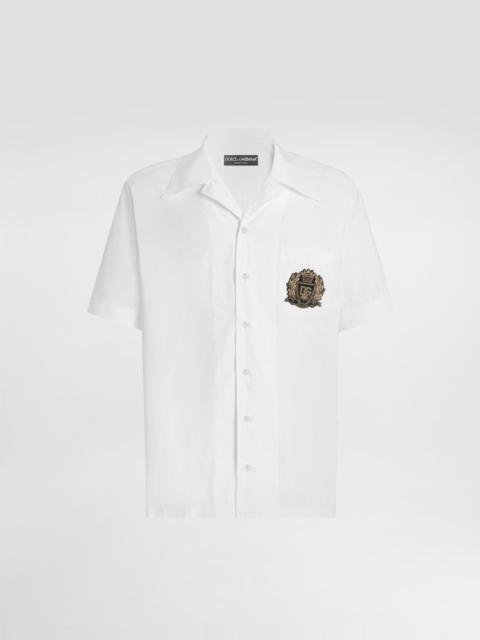Dolce & Gabbana Hawaii cotton poplin shirt