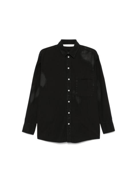 MM6 Maison Margiela cut-out-collar shirt