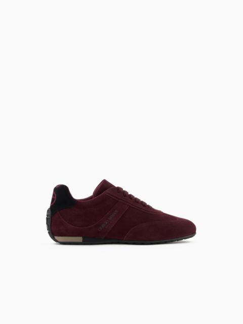 GIORGIO ARMANI Suede sneakers