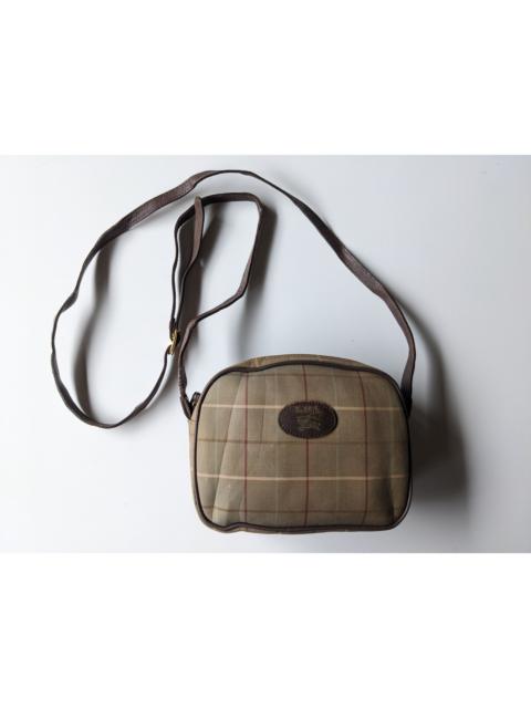 Vintage BURBERRYS sling bag checked