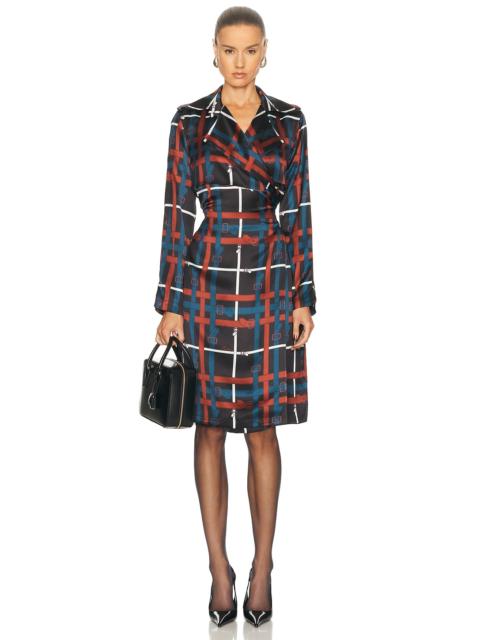Burberry Sally Patterned Trenchcoat