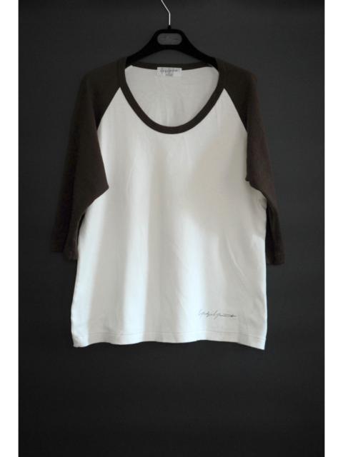 Yohji Yamamoto Pour Homme baseball tee