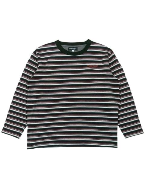 Other Designers Kansai Yamamoto - RARE! KANSAI YAMAMOTO STRIPED L/SLEEVE OVERSIZED CREWNECK