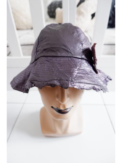 Vintage 90s Vivienne Westwood Leather Hat (58cm)
