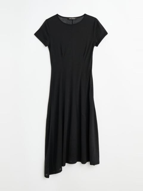 Our Legacy Ragged Dress Black Stocking Jersey