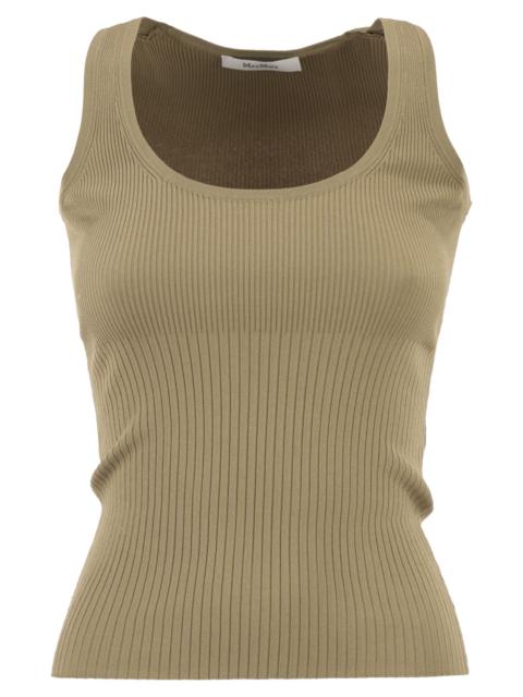 Max Mara Max Mara Women Mxmghiro - Viscose Blend Yarn Top