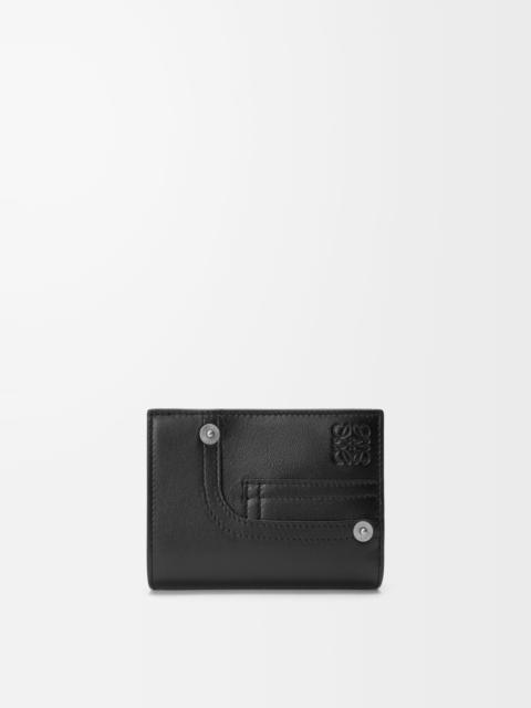 Loewe Panta compact wallet in shiny calfskin