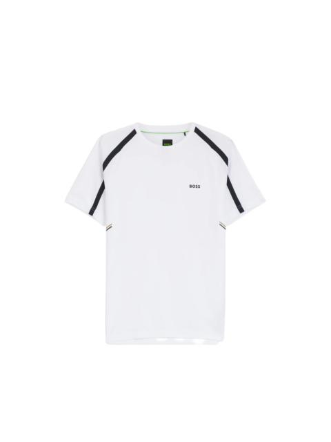 BOSS Boss White Performance Tops - Performance T-Shirts & Vests Men