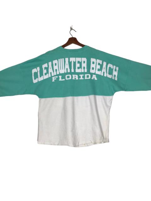 Other Designers Vintage - Vintage Clearwater Beach Florida Spell Out Sweatshirt