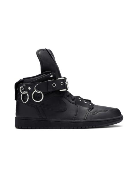 Jordan Comme des Garçons x Air Jordan 1 Retro Strap High 'Black'