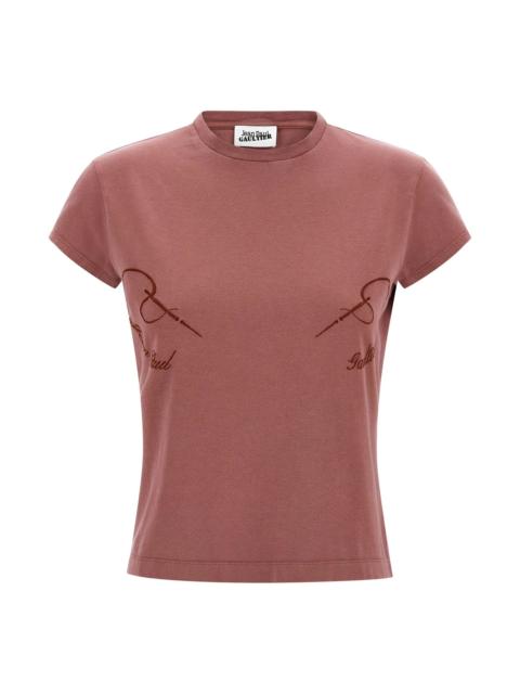 Jean Paul Gaultier 'The Needles Embroidered' T-shirt