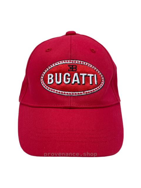 Other Designers Bugatti - Bugatti Embroidered Logo Cap - Red