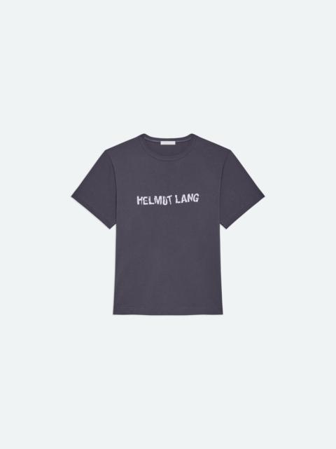 Helmut Lang CRUMPLED LOGO TEE