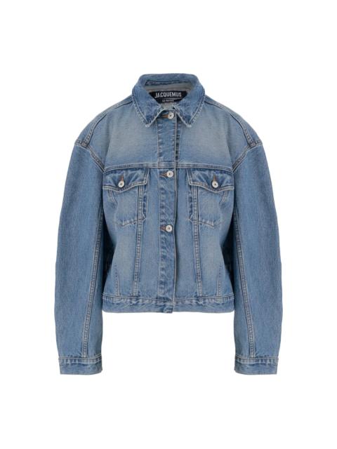 JACQUEMUS Jacquemus Blue Jackets - Denim Jackets Women